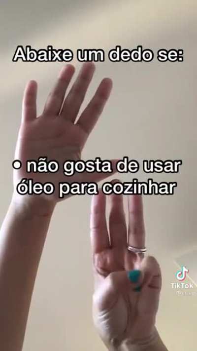Abaixa um dedo chat