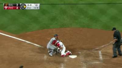 [Highlight] MV3 Bryce protects the lead by gunning down Severino at the plate