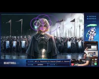bt mc reacted to my godmode.... am famous now.......