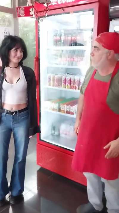 Turkish man meets Slovenian boy