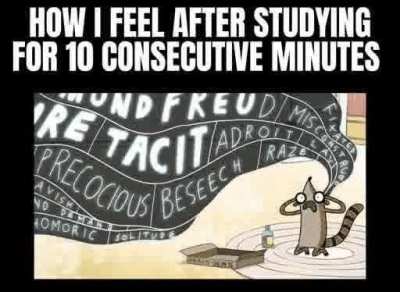 Ten minutes is where my brain draws the line