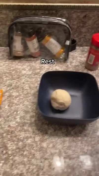Making pizza in a motel