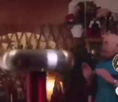 Playing with a tesla coil in your house is a great idea