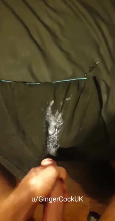 Pumping a huge load out of my Thick Cock