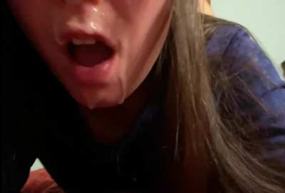 Got a facial but we weren’t done. I still needed to cum 😏💦 (f) OC