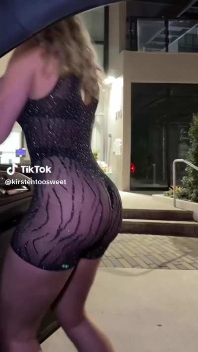 Hopping in the car