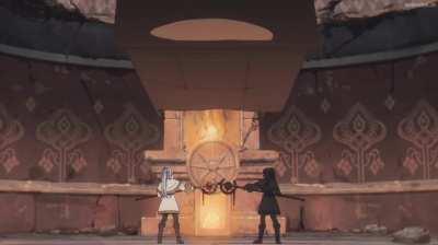 This is the coolest depiction of fire magic I have ever seen.