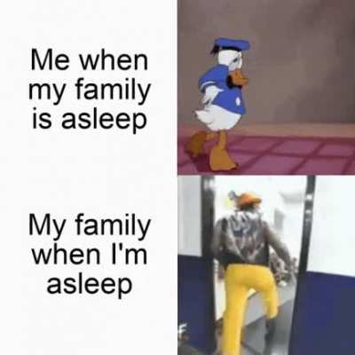 And then they complain I make too much noise