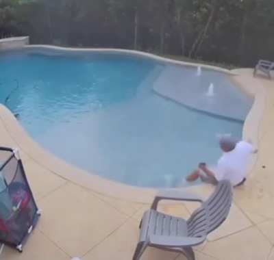 Edge of the pool