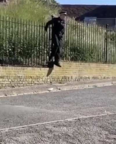 Monday morning is never good, even for police officers