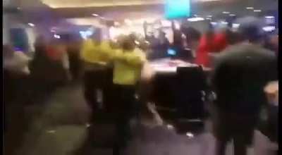 Naked Meth Man Let’s It Ride On Vegas Craps Table