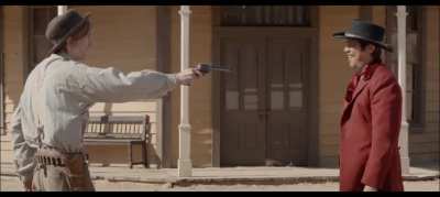 When your buddy is new to red dead and they pick a fight with you. Movie credit:Big Kill