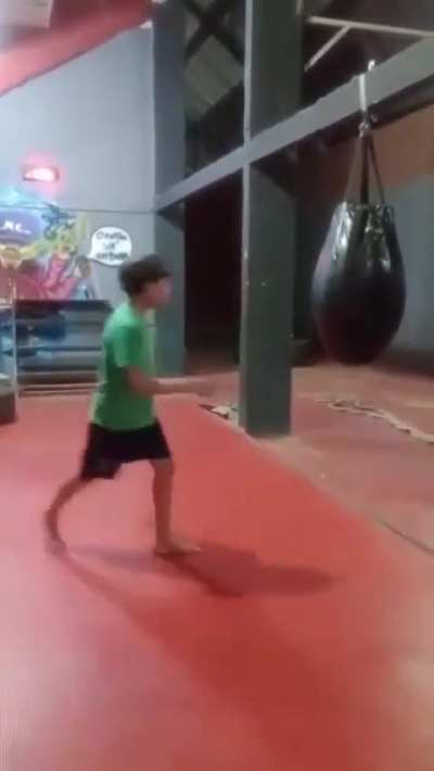 Capoeira fighter