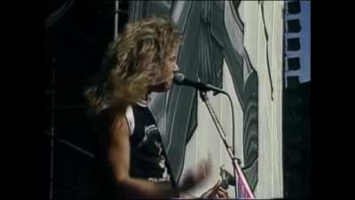 Metallica, For Whom The Bell Tolls ( live at Day On The Green, in Oakland ). 1985.