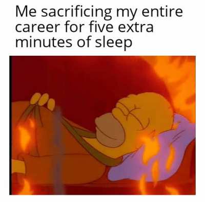 Me😴irl