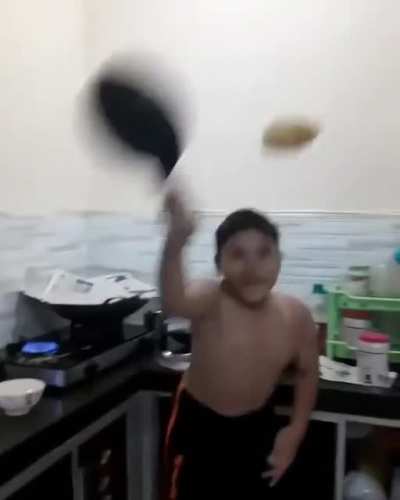 WTF, boy probably is a ninja