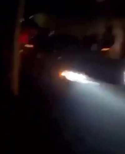 Driver tries to drift and crashes the brand new Supra