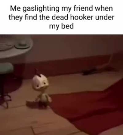 He saw nothing