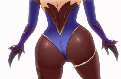 Mona's ass wiggle