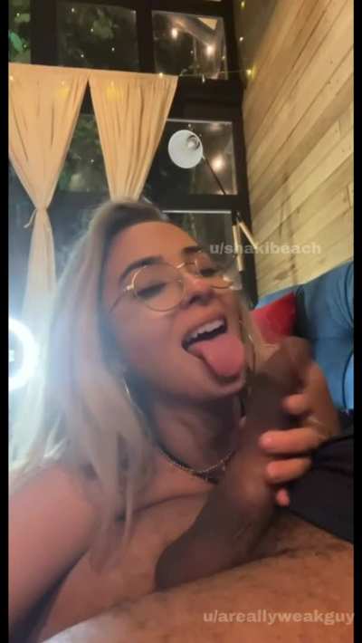 Would you accept the facetime call from me while sucking a bbc?