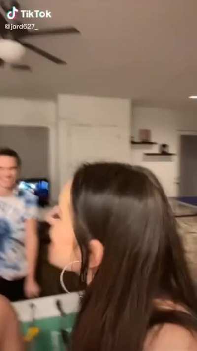 Kissing a dude’s girlfriend