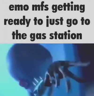 When the gas station