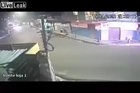 Blind curve and motorcycle vs car.