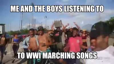 Partying up in the Somme