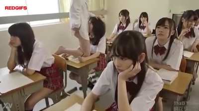 the whole classroom got free use by teacher