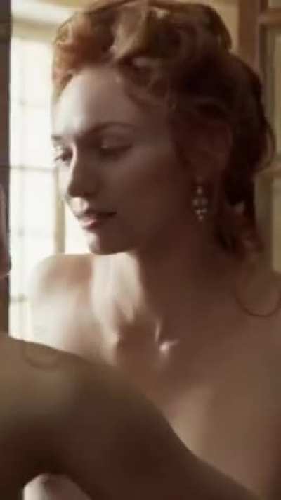 Keira Knightly and Eleanor Tomlinson in Colette 2018