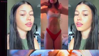 After 6 days rest, now gooning for 18 hours and 9+ loads 🥵😜😵‍💫<wbr>💙💚🩵💜💛<wbr>🩷🩵🤍❤️<wbr>🧡 bikinis, tikt0kers, rule34, split screen PMVs, naughty princess art, and braces on 55” ultrawide, laptop, and vertical 