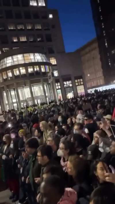 Yesterday at NYU