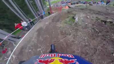 GoPro: рекор<wbr>дная победа Рэйчел Атертон - чемпи<wbr>онат мира по маунт<wbr>инбай<wbr>ку UCI 2016