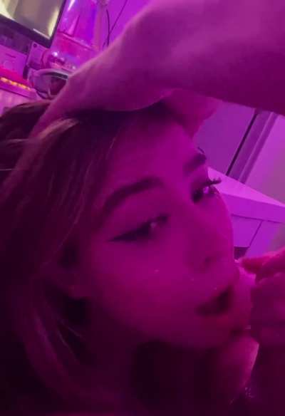 late night under the desk facial! whoâs up (;