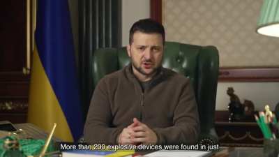 President Zelensky's Latest Address. 02/12/22. Duration 4m37. English Subtitles.