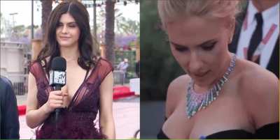 Alexandra Daddario vs Scarlett Johansson