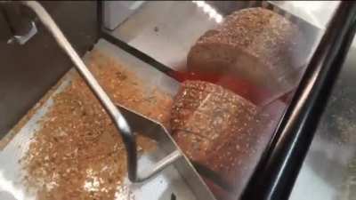 German bread slicer
