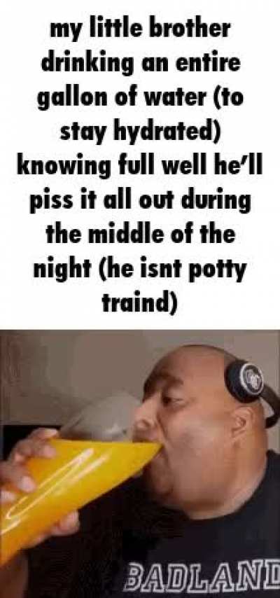 Bladder speedrun
