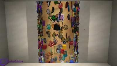 Every item in Minecraft dispensed simultaneously.