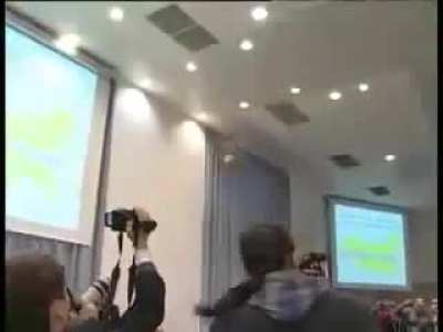 Каспаров на конференции