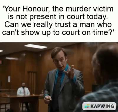 Some people have no respect for law and order