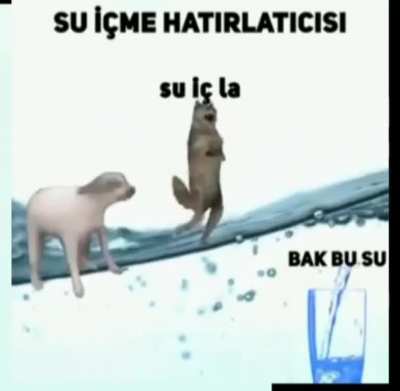 su içmeyi unutmayın.