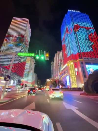 Urumqi, the capital of Xinjiang, China.