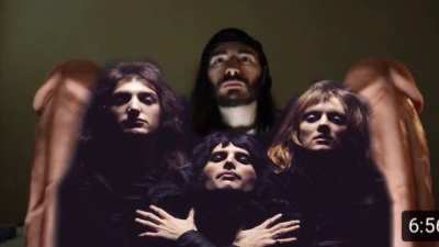 Made this a while ago, but I noticed that one of Charlie’s Belle Delphine video thumbnails looked like he was in Bohemian Rhapsody, so I got creative...