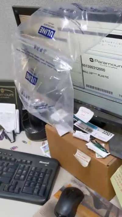 this packing material need to chill tf out.