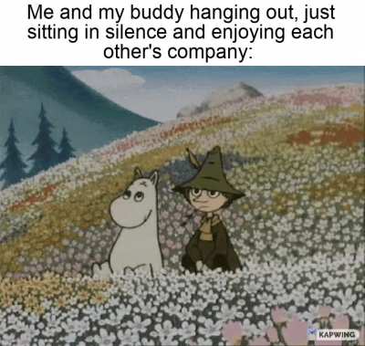 Silence is golden