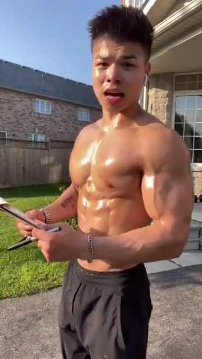 outside