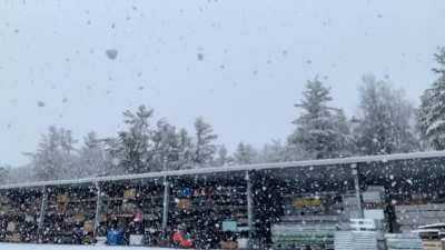 Some very large snowflakes (Ontario Canada)