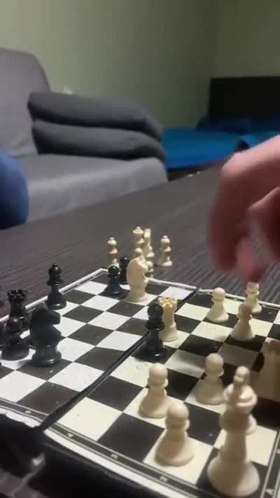 A casual game of chess