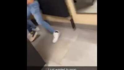 Nooo amigo el solo queria cagar